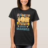 Groovy Great Grandma Retro Matching Family Baby Sh T-shirt (Voorkant)