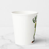 Groovy Green Frog Papieren Bekers (Rechts)