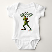 Groovy Green Frog Romper (Voorkant)