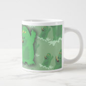 Groovy Green Monster Pals Grote Koffiekop (Rechts)