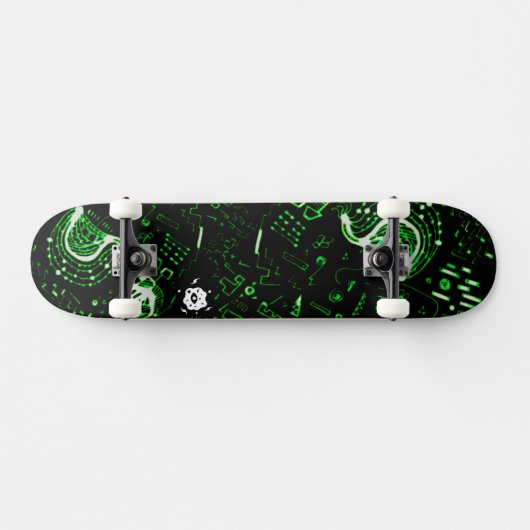 Groovy Green Persoonlijk Skateboard (Horizontaal)