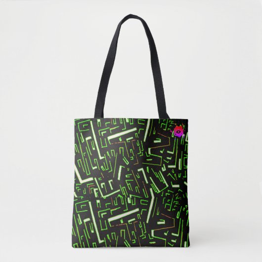 Groovy Green Tote Bag (Voorkant)
