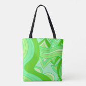 Groovy Greens Tote Bag (Achterkant)