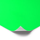 Groovy groene en blauwe abstracte kunst 305 poster (Hoek)