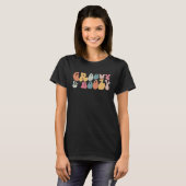 Groovy Groovy and Boozy Bachelorette Party Bridal T-shirt (Voorkant volledig)