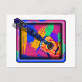 GROOVY GUITAR BRIEFKAART (Voorkant)