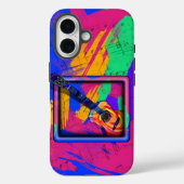 GROOVY GUITAR Case-Mate iPhone CASE (Achterkant)