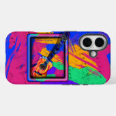 GROOVY GUITAR Case-Mate iPhone CASE (Achterkant (horizontaal))
