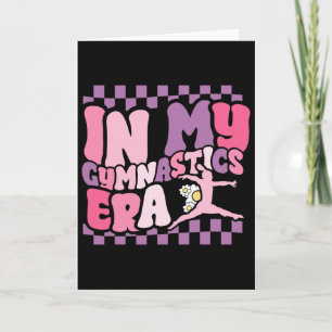 Groovy Gymnast In Mijn Turntijdperk Funny Cheerlea Kaart
