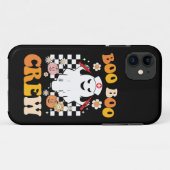 Groovy Halloween Boo Crew Verpleegster Ghost Case-Mate iPhone Case (Achterkant (horizontaal))