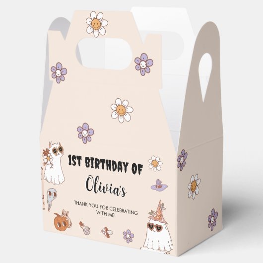 Groovy Halloween Verjaardagsfeestje Bedankdoosjes (Geopend)