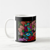 Groovy Hamsa Garden Koffiemok (Links)