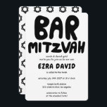 Groovy Handlettering Custom BAR Mitzvah Bold Stars Kaart<br><div class="desc">Perfecte kaart om een bar mitswa aan te kondigen! Hand gemaakte kunst voor u met handlettering aan de voorkant en een patroon aan de achterkant! VOLLEDIG ! Klik op "Personaliseren" hierboven om de tekst te bewerken. Klik op "bewerken met ontwerpgereedschap" om de lettertypen, kleuren en plaatsingen aan te passen en...</div>