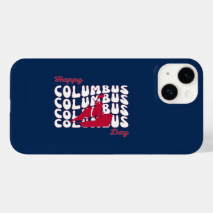 Groovy Happy Christopher Columbus Dag 2023 Case-Mate iPhone 14 Hoesje