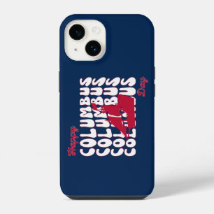 Groovy Happy Christopher Columbus Dag 2023 iPhone 14 Hoesje
