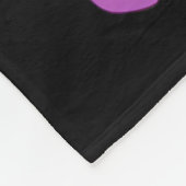 Groovy Happy Easter Bunny Roken Wiet Grappig Fleece Deken (Hoek)