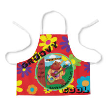 Groovy Happy Guitar Beer All Over Print Schort