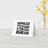 Groovy Happy Moederdag Kaart (Gele Bloem)