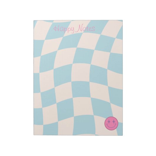 Groovy Happy Notes-Notitieblok Notitieblok (Linkerzijde)