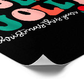 Groovy Have A Holly Xmas Jolly Christmas This Year Poster (Hoek)