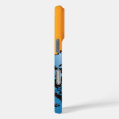 Groovy Hawaiian Surfer 1960 Retro Graphic Red Case-Mate iPhone Case (Achterkant / Rechts)