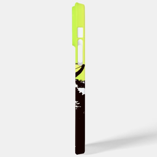 Groovy Hawaiian Surfer 1960s Retro Graphic Limoen Case-Mate iPhone Case (Achterkant / Links)