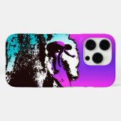 Groovy Hawaiian Surfer 1960s Retro Graphic Violet Case-Mate iPhone Case (Achterkant (horizontaal))