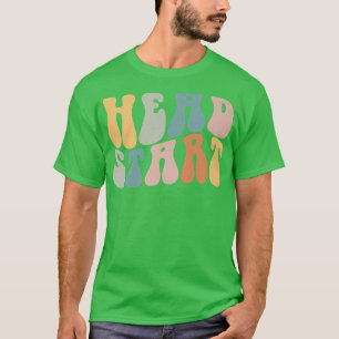 Groovy Head start terug naar school - kindertijd E T-shirt
