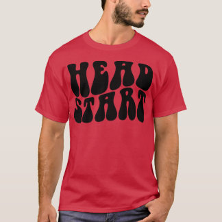 Groovy Head start terug naar school - kindertijd E T-shirt