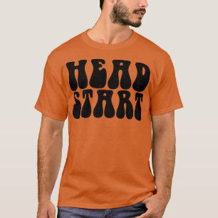Groovy Head start terug naar school - kindertijd E T-shirt