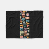 Groovy Health Improvement Practitioner Fleece Deken (Voorkant (Horizontaal))