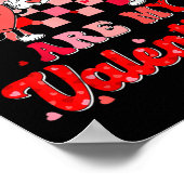 Groovy Heart Mijn studenten zijn mijn Valentijnsda Poster (Hoek)