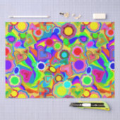 Groovy Hearts Bloemen Tissuepapier (Craft)