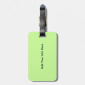 Groovy Hearts van Lava Bagagelabel (Achterkant verticaal)