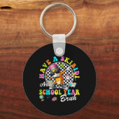 Groovy Heb Een Skibidi Nieuw Schooljaar Bruh Potlo Sleutelhanger (Voorkant)