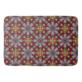 Groovy Hemelse Bloemenkracht Badmat (Voorkant)