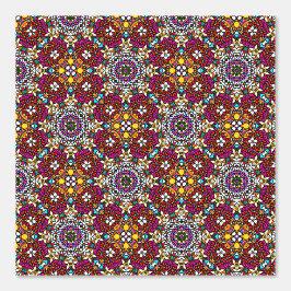 Groovy Hemelse Bloemenkracht Behang