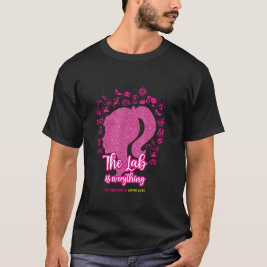 Groovy Het lab is alles in de voorhoede van Savi T-shirt (Voorkant)