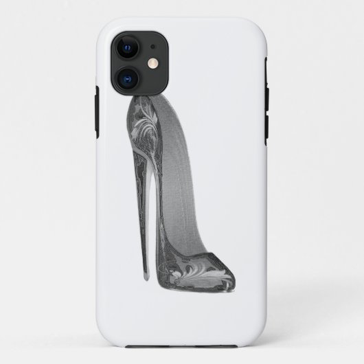 Groovy High Hiel Stiletto Shoe Art Hoesjes (Achterkant)