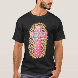 Groovy Hij is verrezen over christenen religieuze  T-shirt