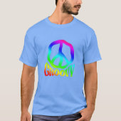 Groovy Hippie 60s 70s 80s gift T-shirt (Voorkant)