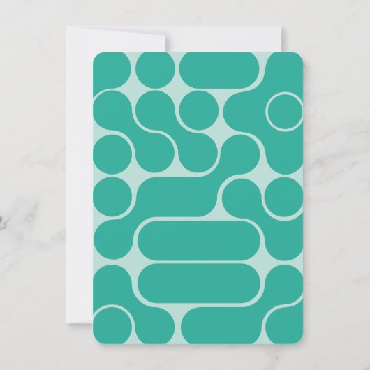 Groovy Hippie Flower Power Photo Graduparty Kaart (Achterkant)