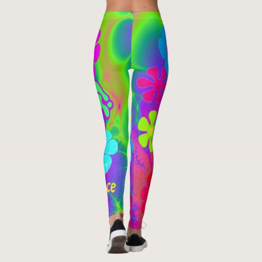 Groovy Hippie Leggings (Achterkant)