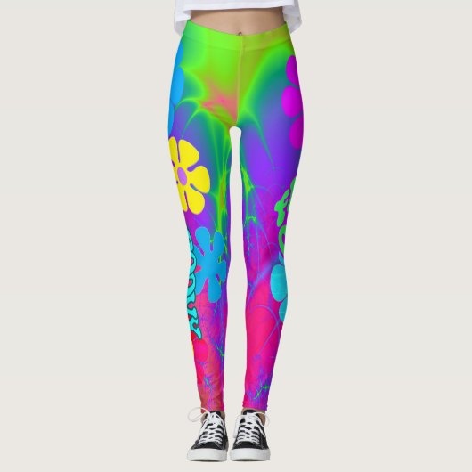 Groovy Hippie Leggings (Voorkant)