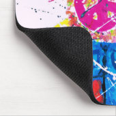 Groovy Hippie Peace Sign Muismat (Hoek)