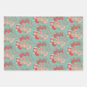 Groovy Hippie Rockin - kerstboomvibes Inpakpapier Vel (Voorkant 2)