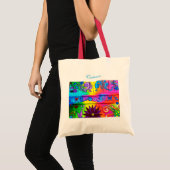 Groovy hippie Thunder_Cove Tote Bag (Voorkant (product))