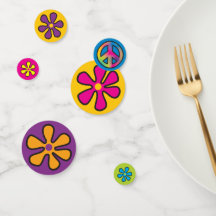 Groovy Hippie Vrede en Bloemkracht