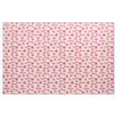 Groovy Hippy Mama Pink Text Word & Flowers Stof (Fat Quarter)