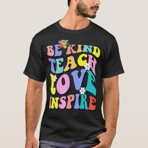 Groovy Hippy Teacher is een soort Teach Love Inspi T-shirt